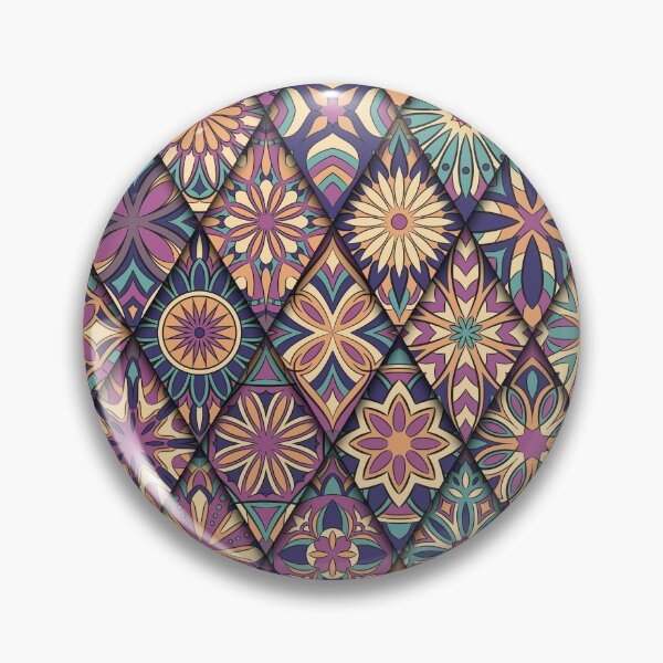Item preview, Mayan Aztec Exotic Colorful Pattern designed and sold by Vector Scout Lab.