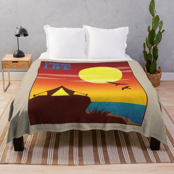 Item preview, Tent at the Seaside - Camping Life designed and sold by pixelinga.