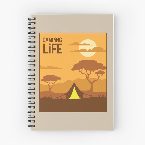 Item preview, Tent in the Savannah - Camping Life designed and sold by pixelinga.