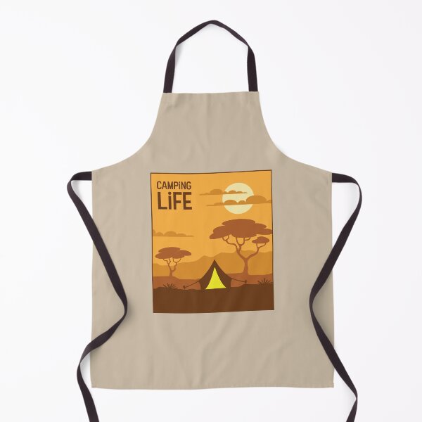 Item preview, Tent in the Savannah - Camping Life designed and sold by pixelinga.