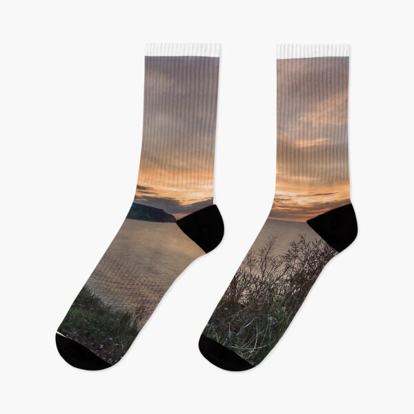 Item preview, Boulby Cliffs at sunset designed and sold by grumpykeith.