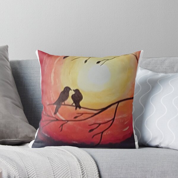 Aperçu de l'œuvre Birdies au coucher du soleil créée et vendue par dazzlefire.