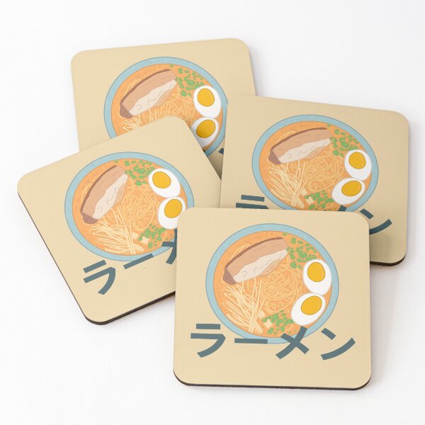 Item preview, Ramen Print in Dark Blue designed and sold by karenedralin.