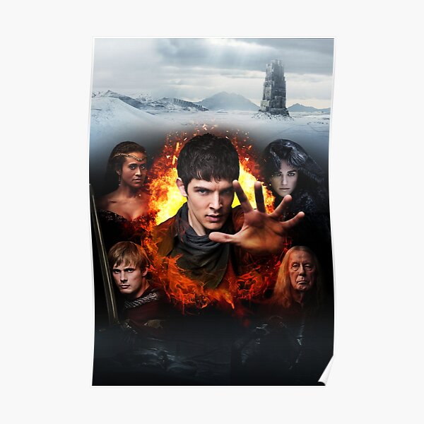 Merlin Cast - Season 5 Poster
