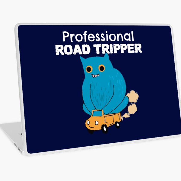 Professional road tripper Laptop Skin