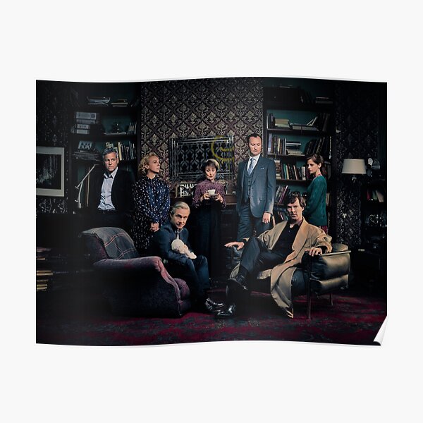Sherlock Cast - Staffel 4 Poster