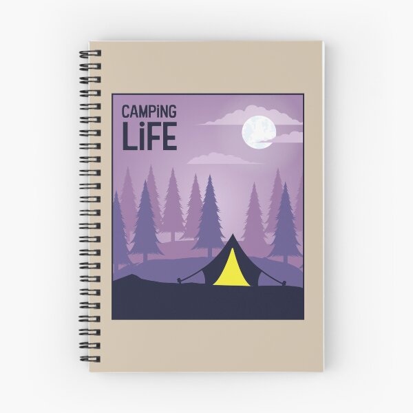 Item preview, Tent in the Pink Forest - Camping Life designed and sold by pixelinga.