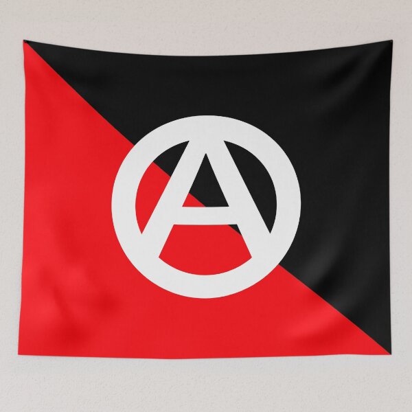 Item preview, Anarchy Circle-A on Anarcho-Syndicalism Colors designed and sold by SolarCross.