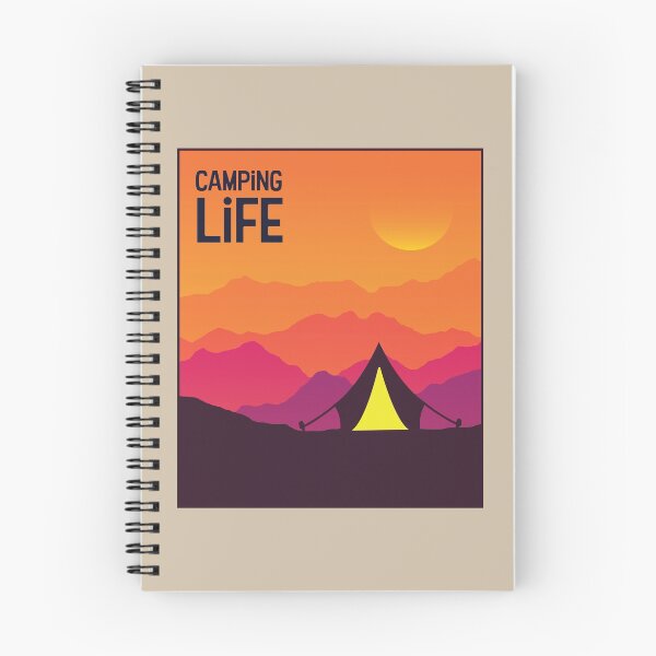 Item preview, Tent in the Hills - Camping Life designed and sold by pixelinga.