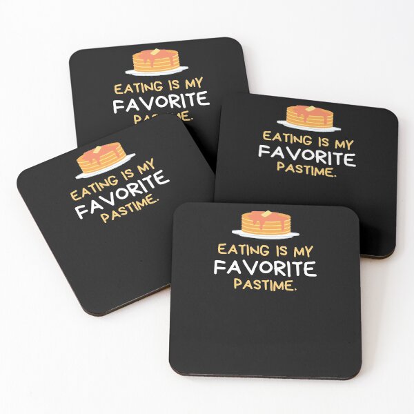 Item preview, Eating is my favorite pastime designed and sold by Foodoze Clothing.