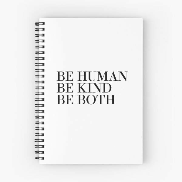Item preview, be human be kind be both  designed and sold by The Little Wood Cottage.