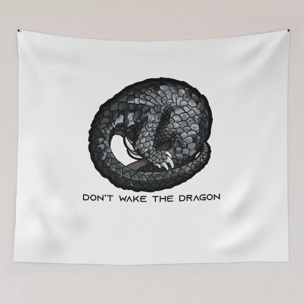 Item preview, Don`t wake the dragon gift for pangolin & lizard friends designed and sold by elnino8.
