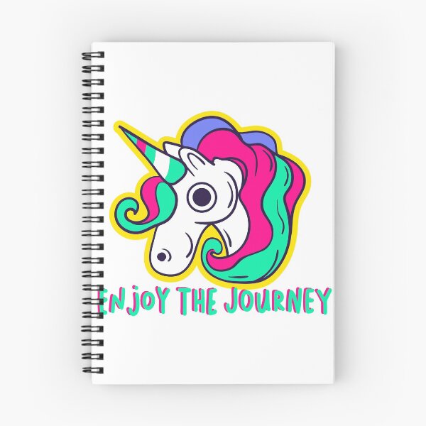 Item preview, CUTE UNICORN ENJOY THE JOURNEY designed and sold by Picspot.