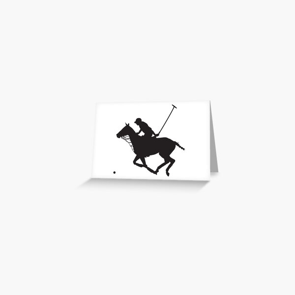 Polo Aesthetic Greeting Card for Sale by bobbymurphy