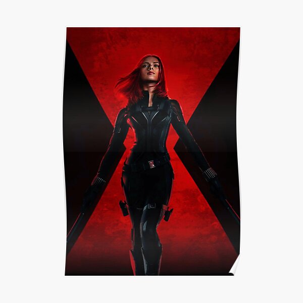 yellow black Poster