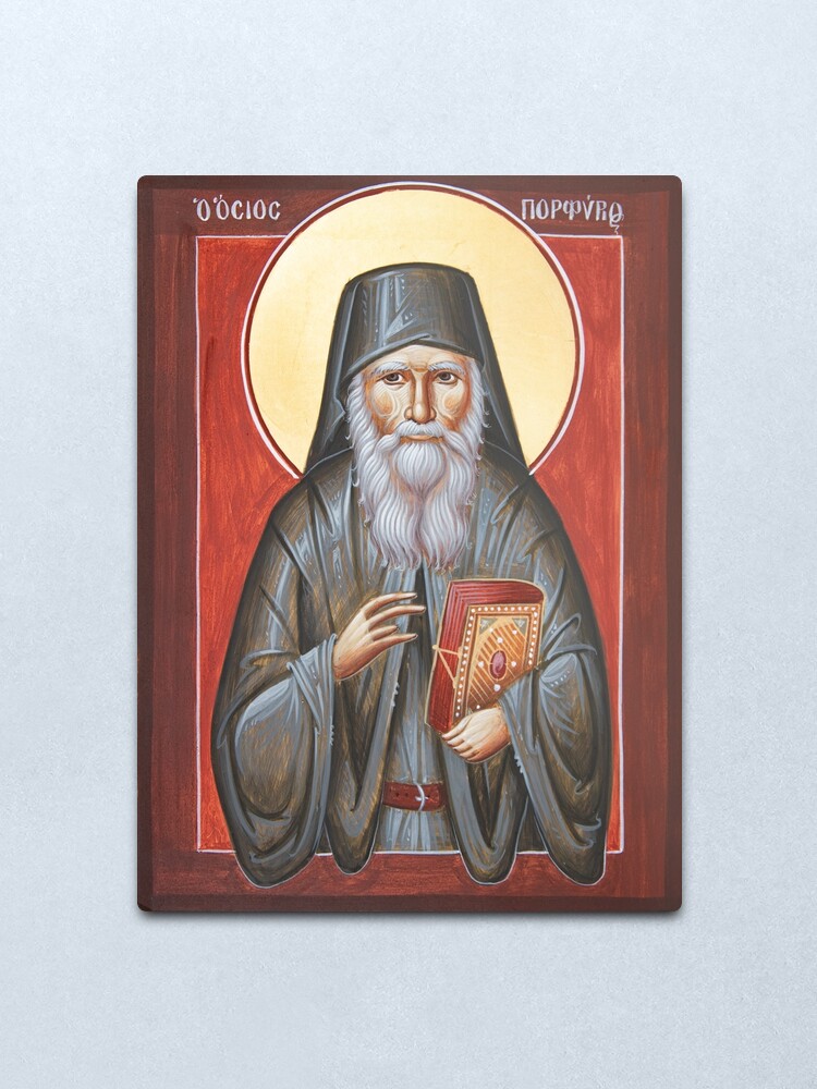 Alternate view of St Porphyrios Metal Print