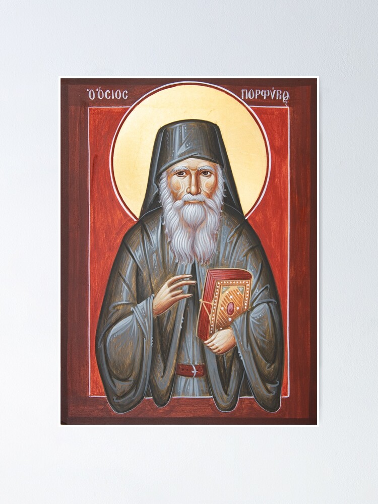 Alternate view of St Porphyrios Poster