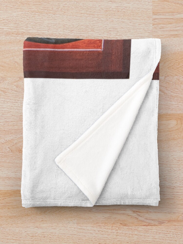 Alternate view of St Porphyrios Throw Blanket