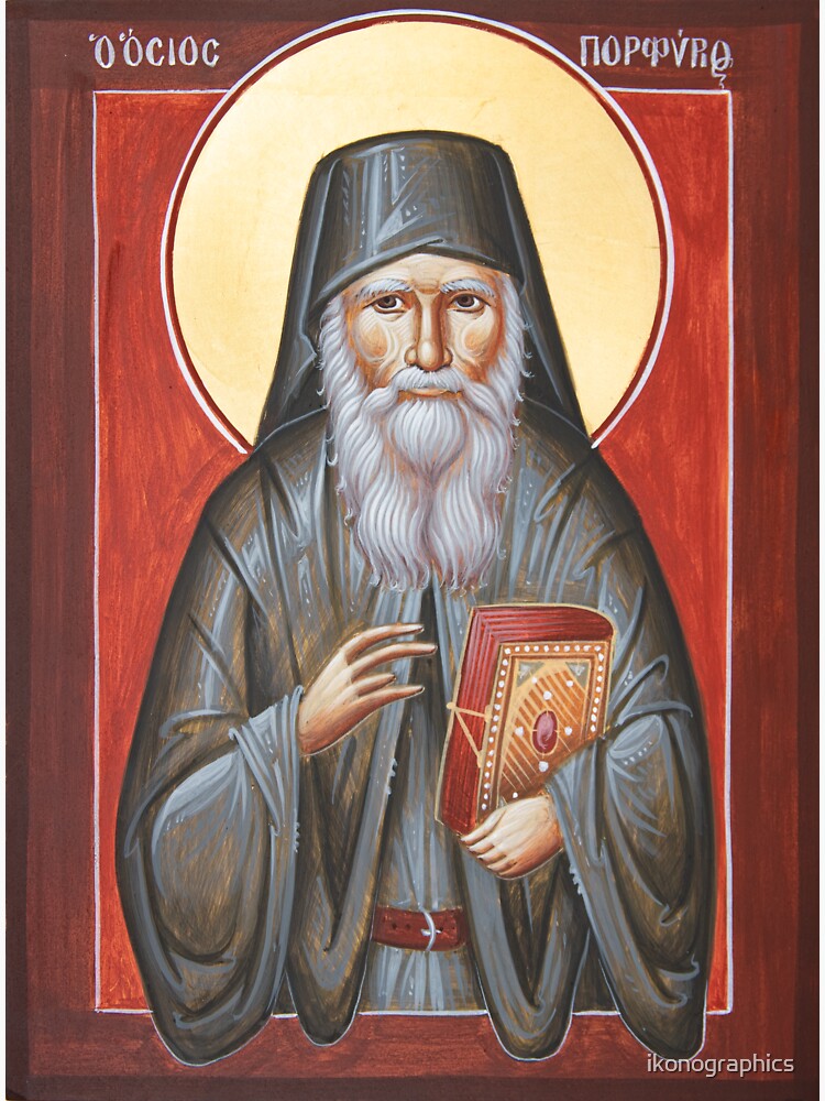 St Porphyrios by ikonographics