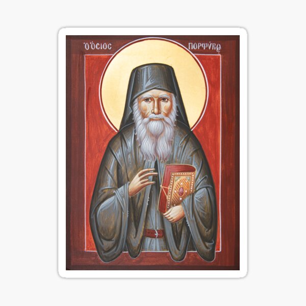 Item preview, St Porphyrios designed and sold by ikonographics.