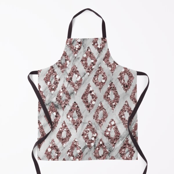 Item preview, Blush pink art deco ikat designed and sold by peggieprints.