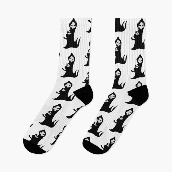 Item preview, Reaper's Pet Black & White Sticker designed and sold by SoLittleSteph.