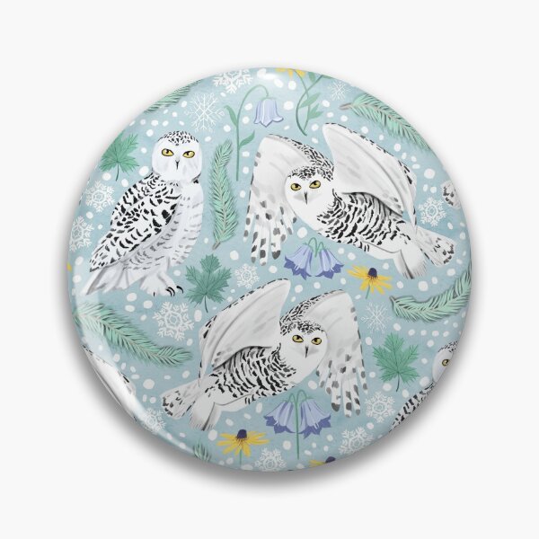 Item preview, Snowy Owls on a Snowy Day designed and sold by Tangerine-Tane.