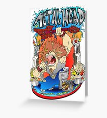 Metal Head Greeting Card