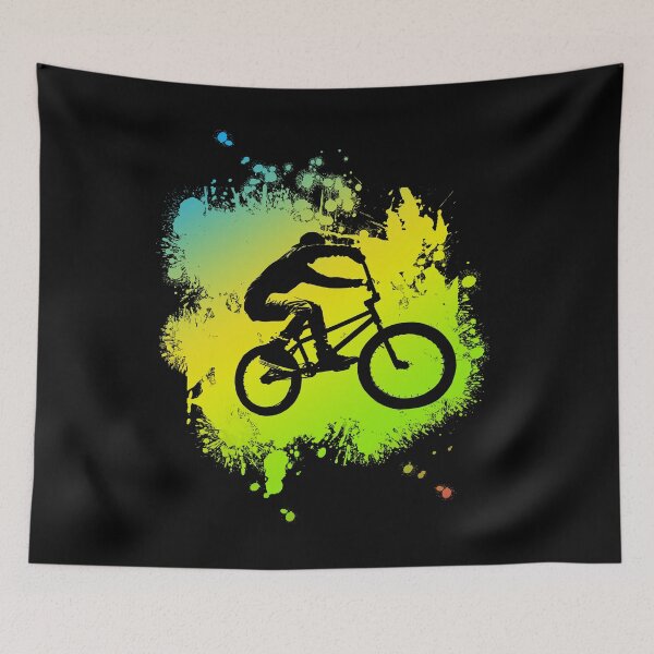 Item preview, Kopie von Kopie von Kopie von Kopie von Real Men Flies cool Bmx Biker in red for brave stunts Men Gift designed and sold by elnino8.