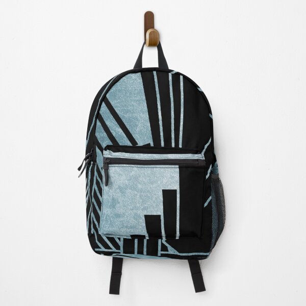Item preview, Teal blue art deco design designed and sold by peggieprints.
