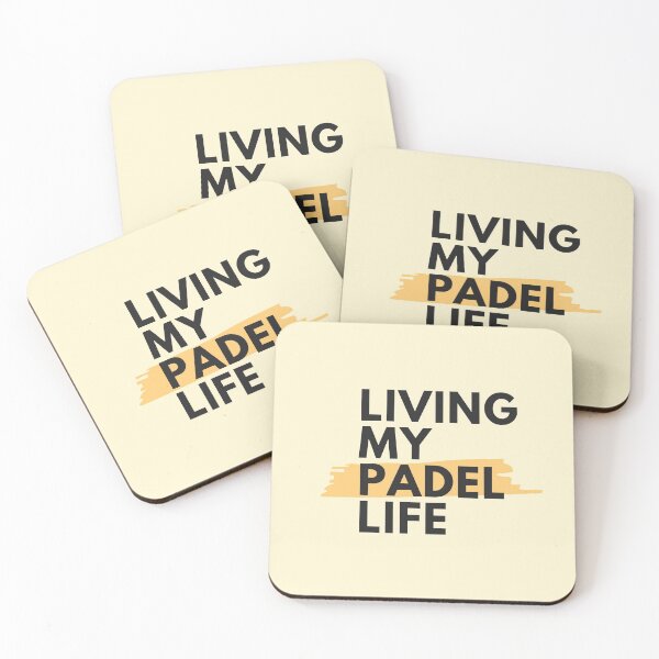 Item preview, Living My Padel Life designed and sold by GVibezPadel.