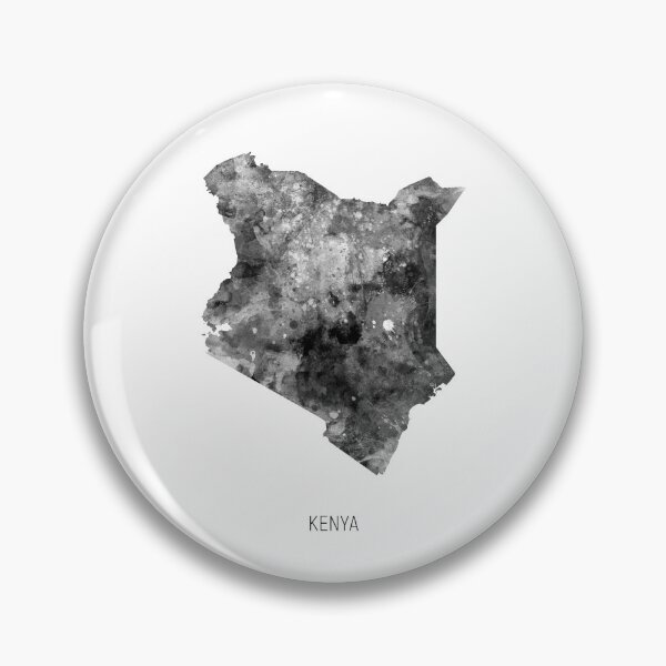 Item preview, Kenya Watercolor Map designed and sold by ArtPrints.