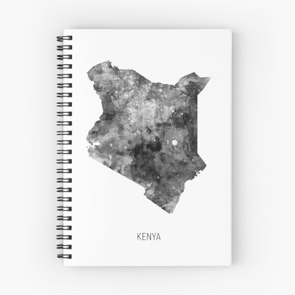 Item preview, Kenya Watercolor Map designed and sold by ArtPrints.