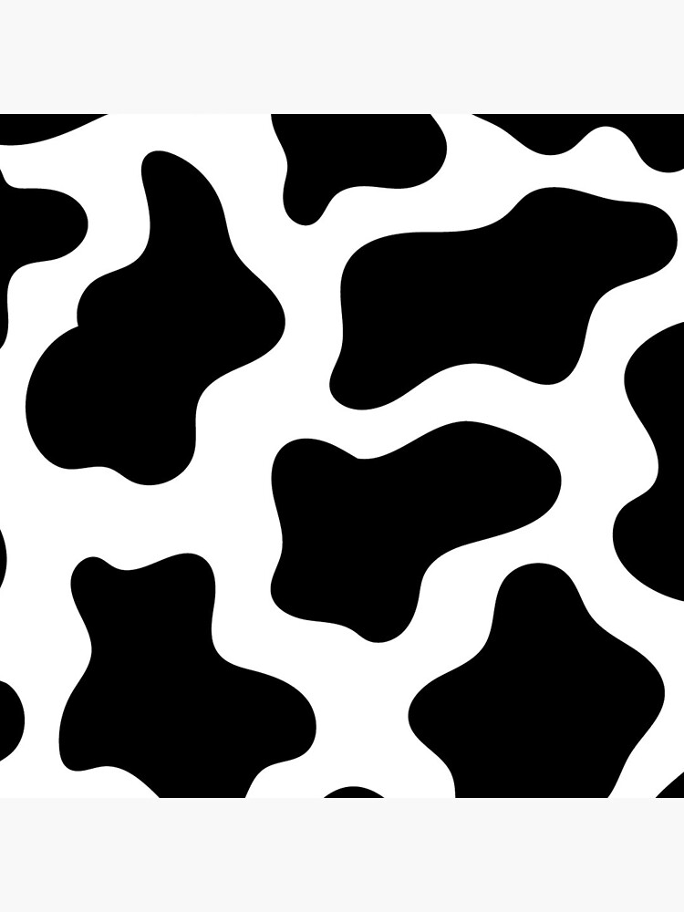 cow print Sticker for Sale by jennaiscooler