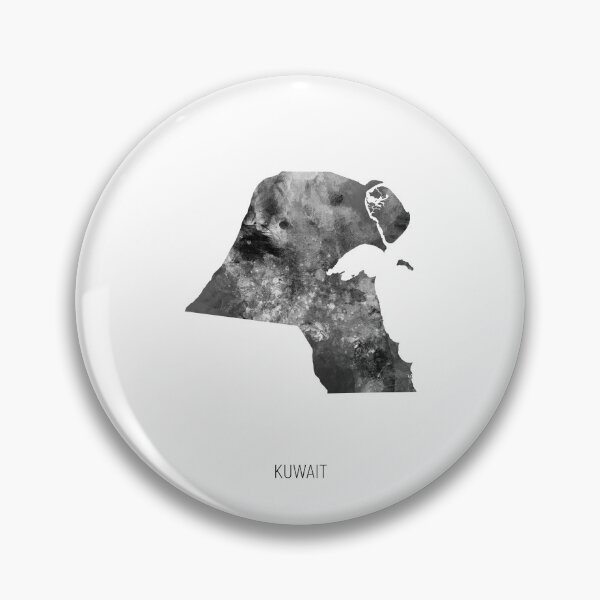 Item preview, Kuwait Watercolor Map designed and sold by ArtPrints.