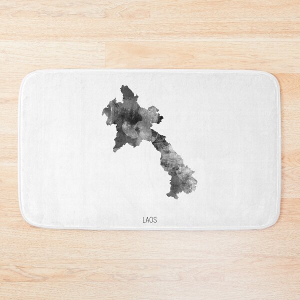 Item preview, Laos Watercolor Map designed and sold by ArtPrints.