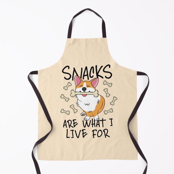 Item preview, Snacks Are What I Live For Happy Corgi designed and sold by hadicazvysavaca.