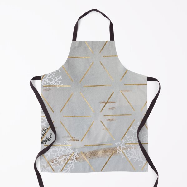 Item preview, Golden geometric ocean designed and sold by peggieprints.