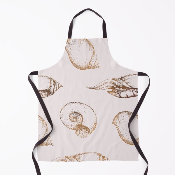 Item preview, Golden sea shells designed and sold by peggieprints.