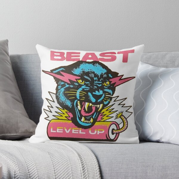 MrBEAST FIRECRACKER Throw Pillow