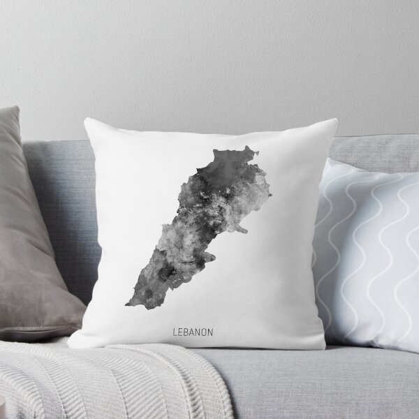 Item preview, Lebanon Watercolor Map designed and sold by ArtPrints.