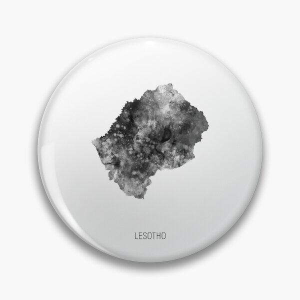 Item preview, Lesotho Watercolor Map designed and sold by ArtPrints.