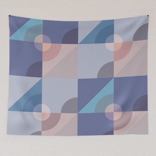 Item preview, Abstract composition blue designed and sold by korasi.