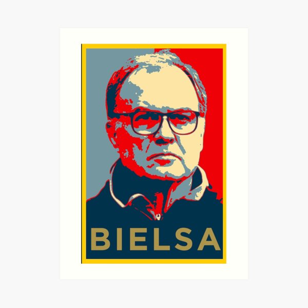 Obra de Marcelo Bielsa Lámina artística