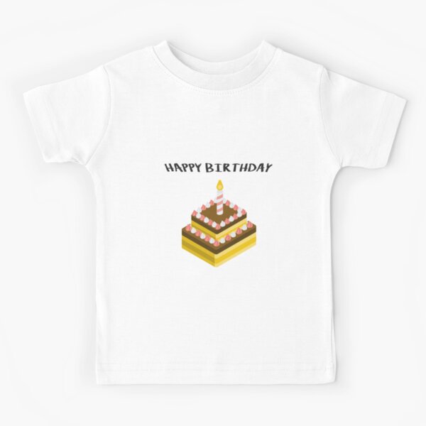 T Shirts Enfant Sur Le Theme Gateau Danniversaire Redbubble