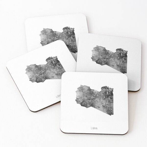 Item preview, Libya Watercolor Map designed and sold by ArtPrints.