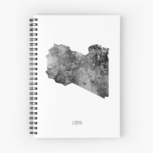 Item preview, Libya Watercolor Map designed and sold by ArtPrints.