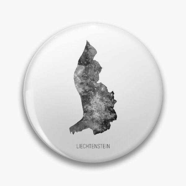 Item preview, Liechtenstein Watercolor Map designed and sold by ArtPrints.