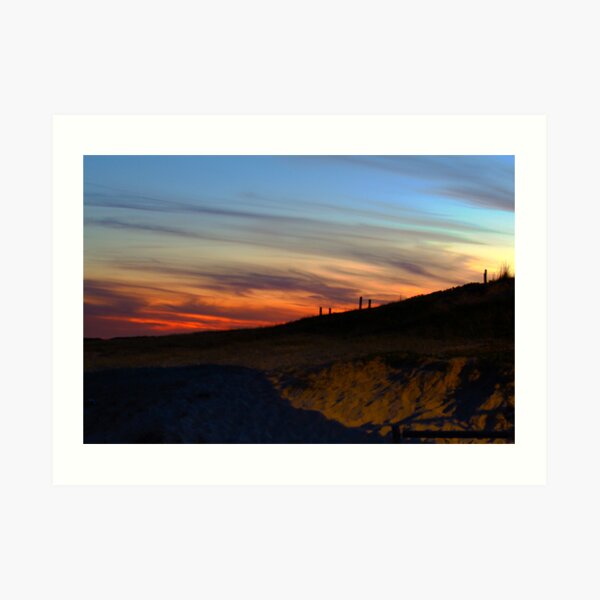 Redhead Beach Art Print