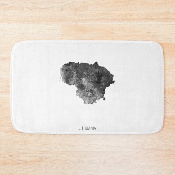 Item preview, Lithuania Watercolor Map designed and sold by ArtPrints.